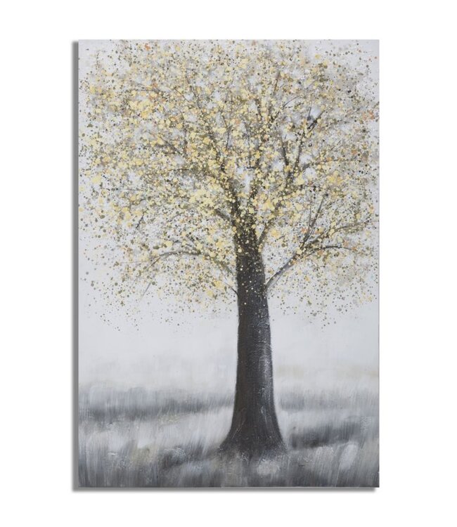 Mauro Ferretti HANDGEMAAKTE MUURSCHILDERING BOOM EENVOUDIG -A- CM <br />
80X3,8X120