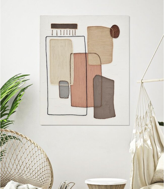 Mauro Ferretti HANDGEMAAKTE MUURSCHILDERING VERF -A- CM 80X2,8X100