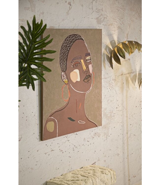 Mauro Ferretti MUURSCHILDERING TRIBAL -A- CM 80X2,8X100