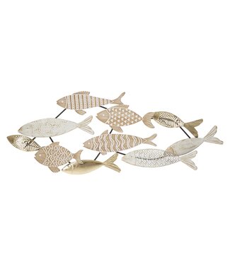 Mauro Ferretti WANDDECORATIE FISHY CM 118X5,7X46,4