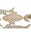 Mauro Ferretti WANDDECORATIE FISHY CM 118X5,7X46,4