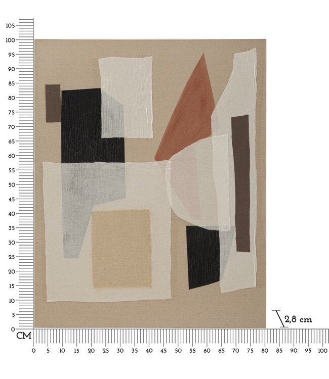 Mauro Ferretti HANDGEMAAKTE MUURSCHILDERING REDY -A- CM 80X2,8X100