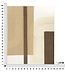 Mauro Ferretti HANDGEMAAKTE MUURSCHILDERING LOFTY -B-CM 80X2,8X100
