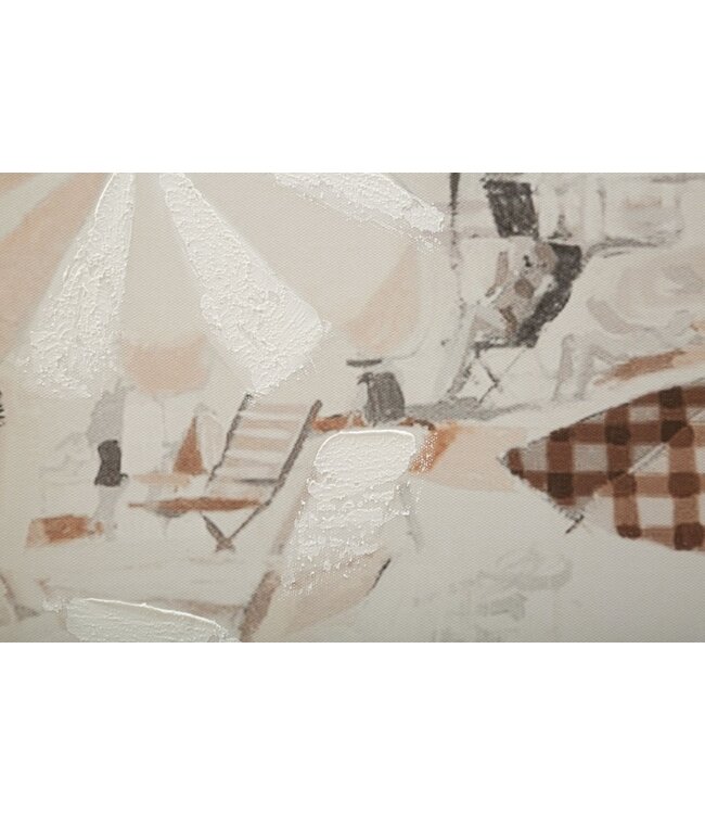 Mauro Ferretti WANDBEDRUKKING/SCHILDEREN STRAND -B- CM 80X3X120