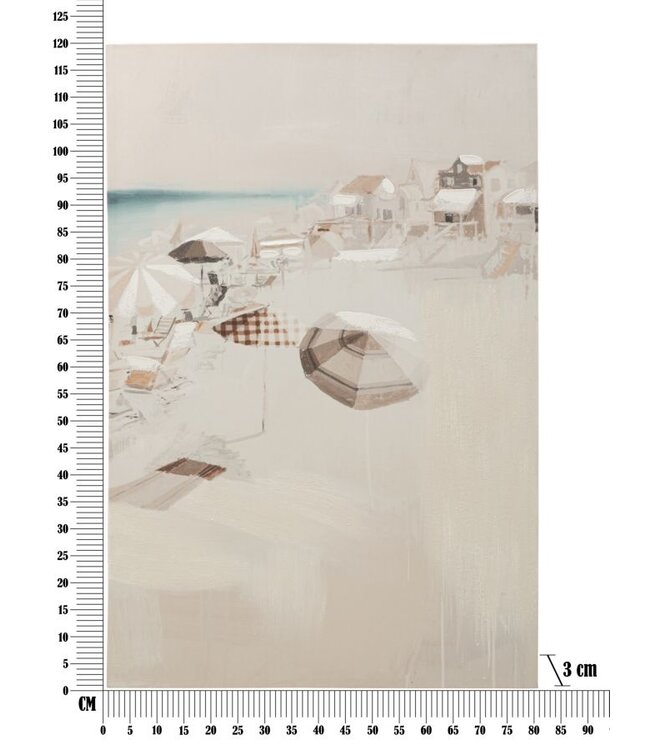 Mauro Ferretti WANDBEDRUKKING/SCHILDEREN STRAND -B- CM 80X3X120