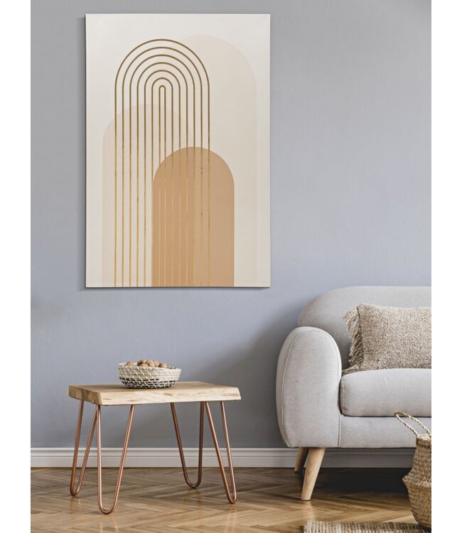 Mauro Ferretti WANDBEDRUKKING/SCHILDERIJ SHINE -A- CM 80X3X120