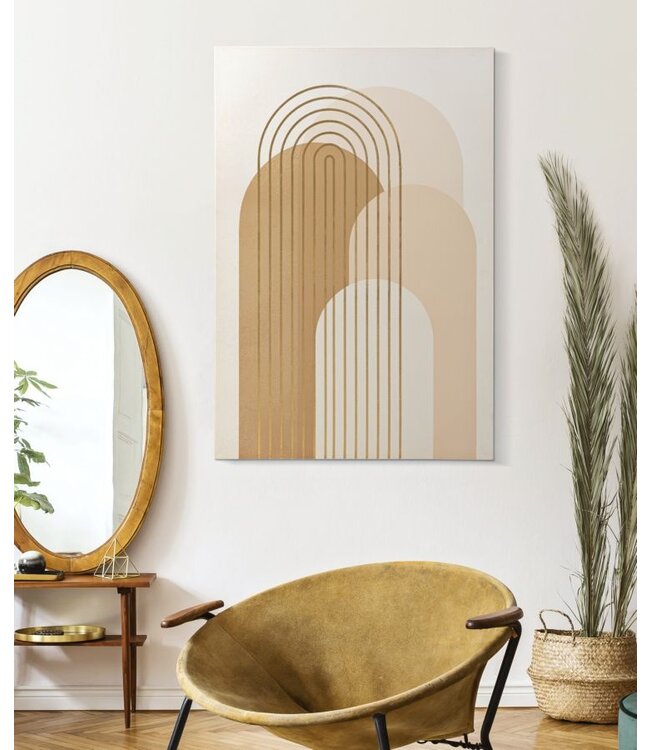 Mauro Ferretti WANDBEDRUKKING/SCHILDERIJ GLANS -B- CM 80X3X120