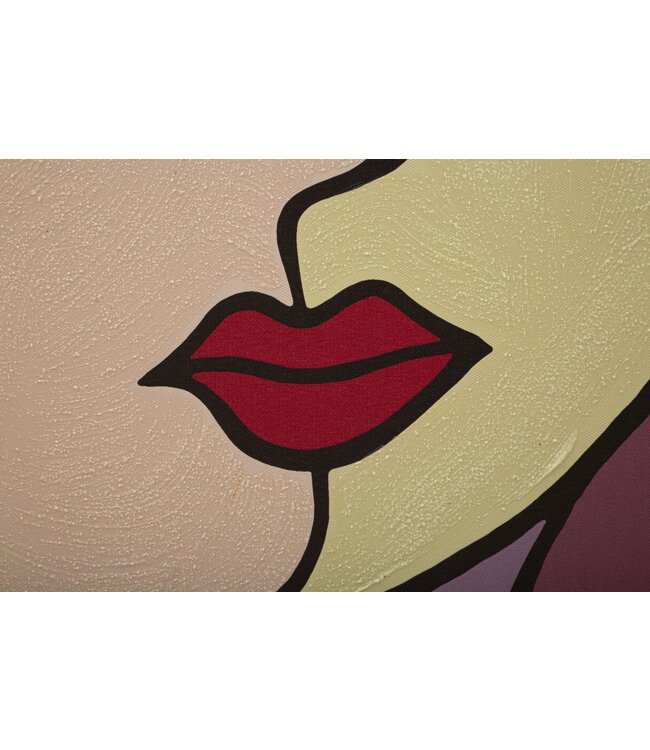 Mauro Ferretti WANDBEDRUKKING/SCHILDEREN DUBBELZIJDIG GROOT -A- CM 80X3X120