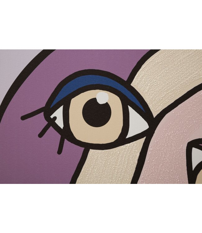 Mauro Ferretti WANDBEDRUKKING/SCHILDEREN DUBBELZIJDIG GROOT -B- CM 80X3X120