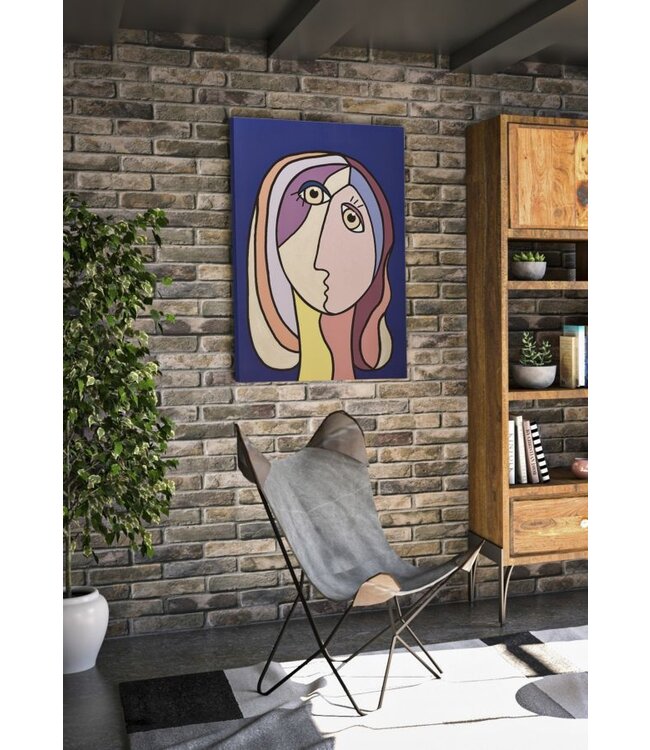 Mauro Ferretti WANDBEDRUKKING/SCHILDEREN DUBBELZIJDIG GROOT -B- CM 80X3X120