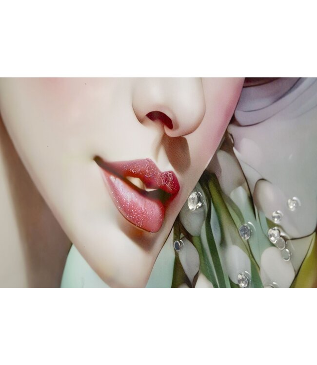 Mauro Ferretti FANTASIE GELAKT CANVAS MET FRAME -A- CM 72X4X102