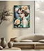 Mauro Ferretti FANTASIE GELAKT CANVAS MET FRAME -B- CM 72X4X102