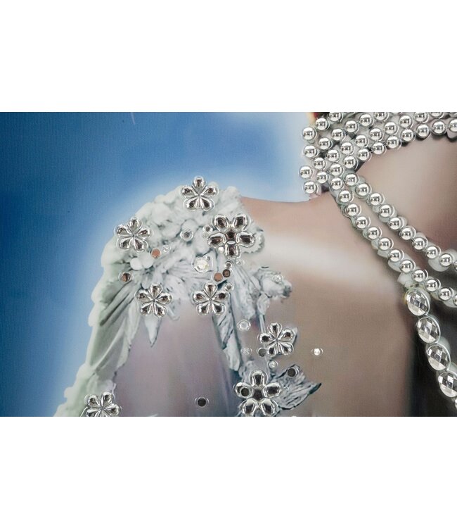 Mauro Ferretti SCHILDERIJ OP DOEK GELAKT ISABEL MET LIJST -B- CM 72X4X102