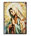 Mauro Ferretti SCHILDERIJ OP DOEK GELAKT MADONNA -A- MET LIJST CM 72X4X102