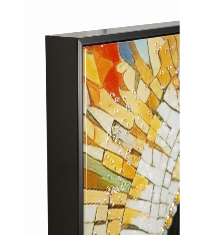 Mauro Ferretti SCHILDERIJ OP DOEK GELAKT MADONNA -A- MET LIJST CM 72X4X102