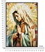 Mauro Ferretti SCHILDERIJ OP DOEK GELAKT MADONNA -A- MET LIJST CM 72X4X102