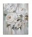 Mauro Ferretti HANDGEMAAKTE MUURSCHILDERING CRÈM BLOEM CM <br />
80X3,7X100