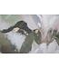 Mauro Ferretti HANDGEMAAKTE WANDSCHILDERING BLOEM&BLAD CM 100X3,7X80