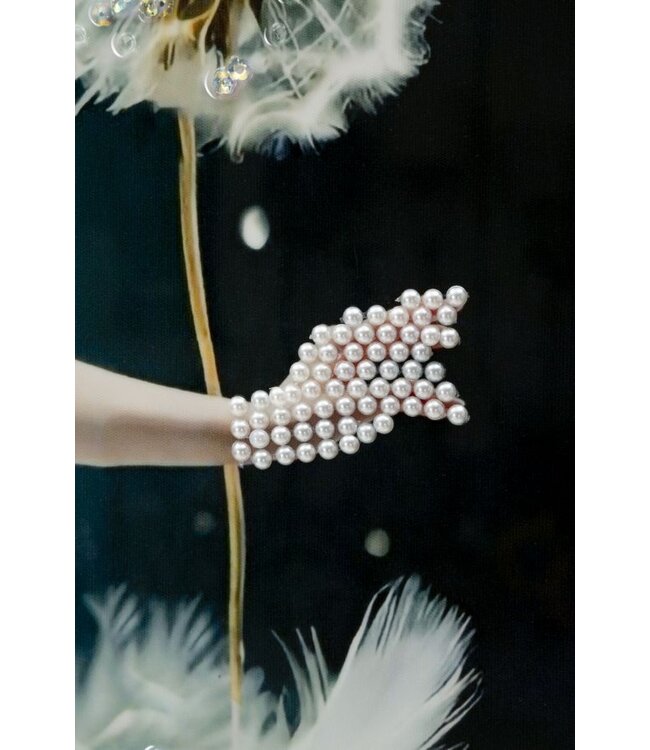 Mauro Ferretti SCHILDERIJ OP DOEK DANSEND GELAKT MET FRAME -A- CM 72X4X102