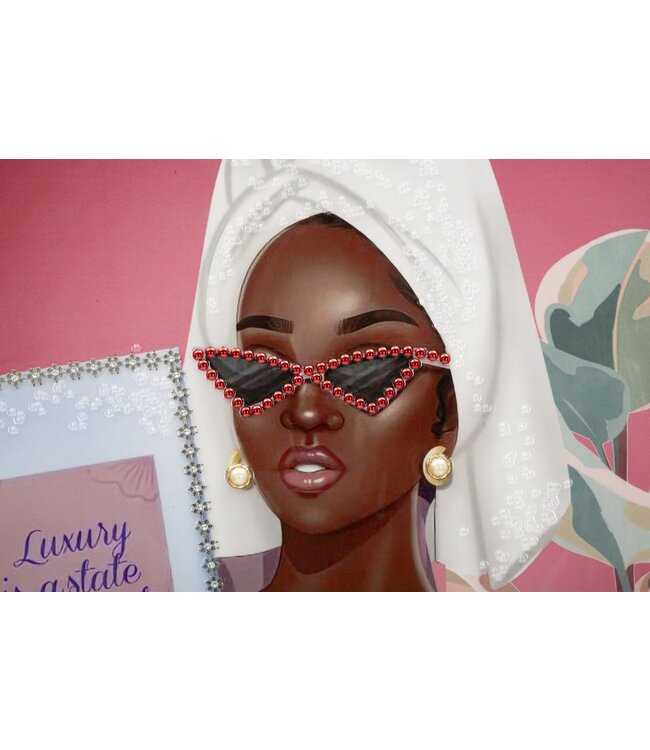 Mauro Ferretti GELAKT CANVAS LUXE SPA MET FRAME -B- CM 82X4X82