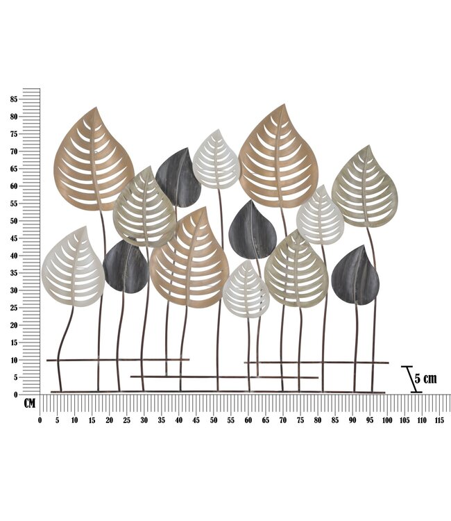 Mauro Ferretti IJZEREN WANDPANEEL OTIP -A- CM 103,5X5X84