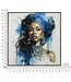 Mauro Ferretti LAQUARED WANDBROEK MET FRAME ALTEA -A- CM 82X4X82
