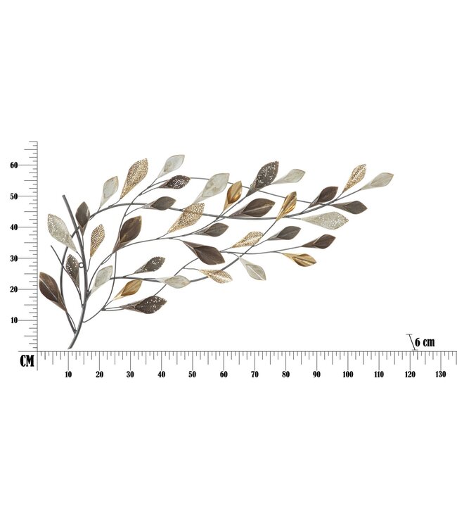 Mauro Ferretti MUUR IJZEREN PANEEL RAMO CM 115,5X6X65