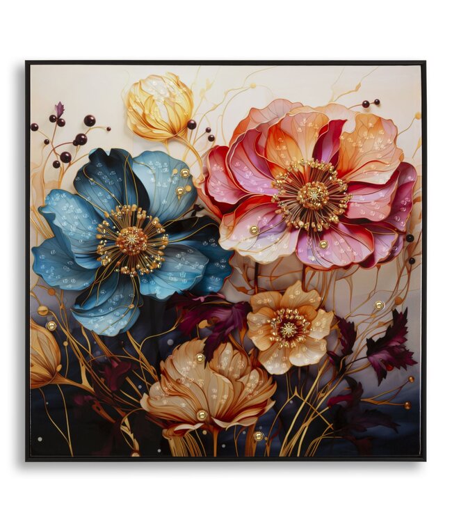Mauro Ferretti LAQUARED MUUR HIJGEN MET FRAME NARCY -A- 82X4X82