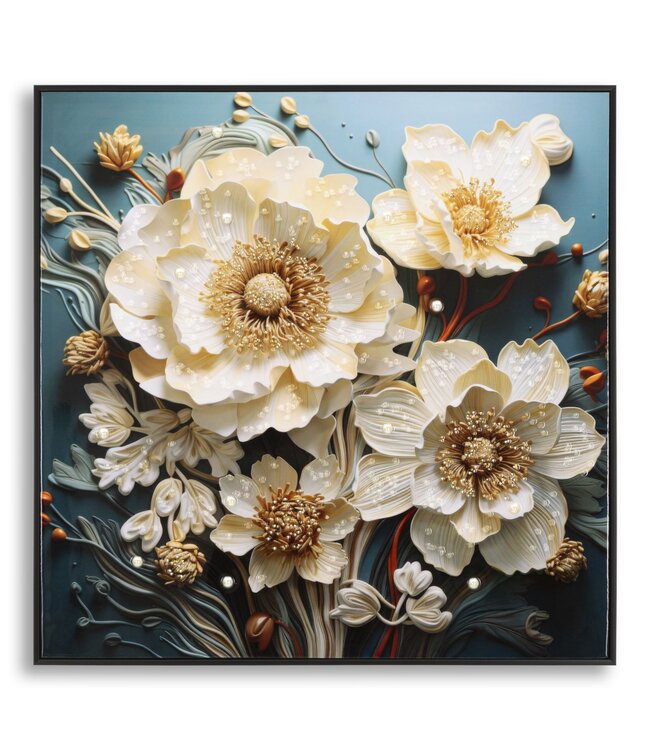Mauro Ferretti LAQUARED MUUR HIJGEN MET FRAME NARCY -B- CM 82X4X82