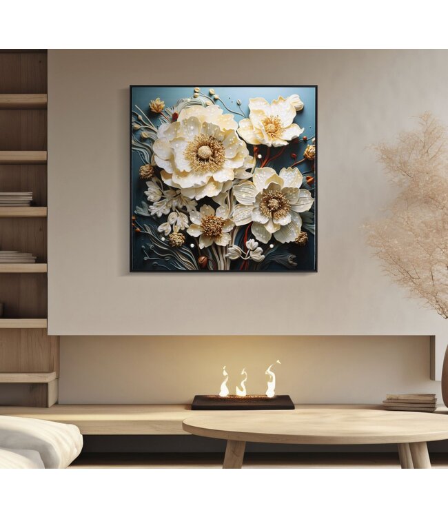 Mauro Ferretti LAQUARED MUUR HIJGEN MET FRAME NARCY -B- CM 82X4X82