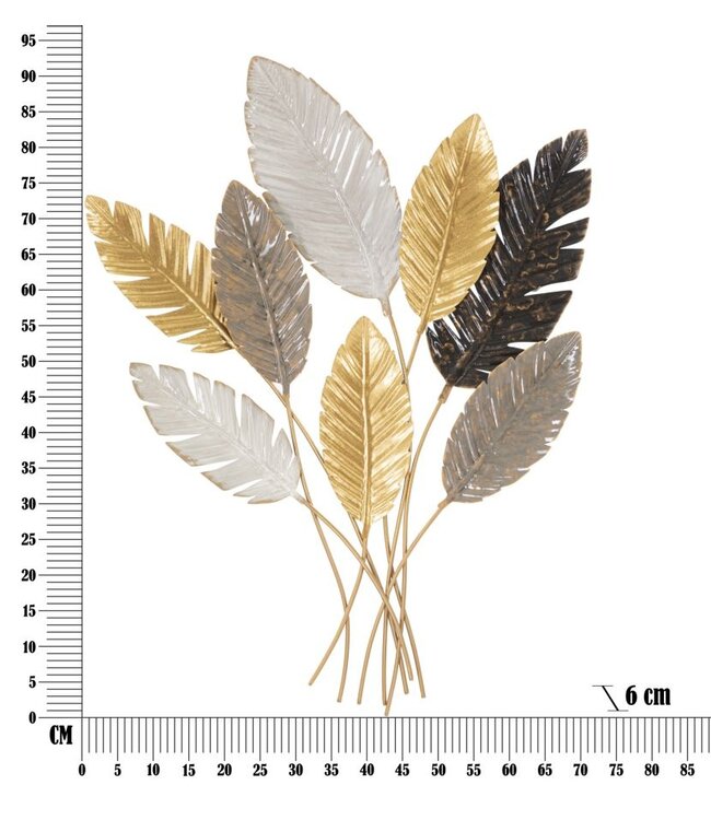 Mauro Ferretti WANDDECORATIE PALMY CM 73X6X93