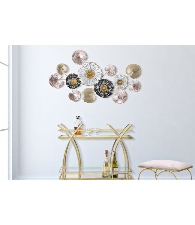 Mauro Ferretti IJZEREN WANDPANEEL PINKY -B- CM 106X6X60,5