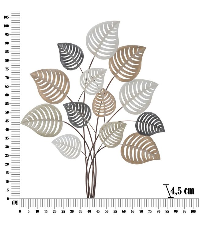 Mauro Ferretti IJZEREN WANDPANEEL OTIP -B- CM 81X5X100
