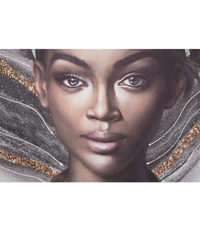 Mauro Ferretti HANDGEMAAKTE MUURSCHILDERING NAOMI -A- CM 100X3X100