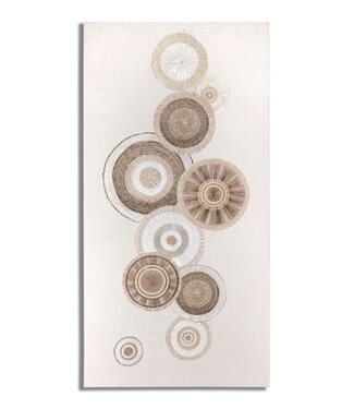 Mauro Ferretti WANDBEDRUKKING/SCHILDEREN CIRCLY MET APPLICATIE -B- CM 50X3,2X100