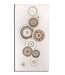 Mauro Ferretti WANDBEDRUKKING/SCHILDEREN CIRCLY MET APPLICATIE -B- CM 50X3,2X100
