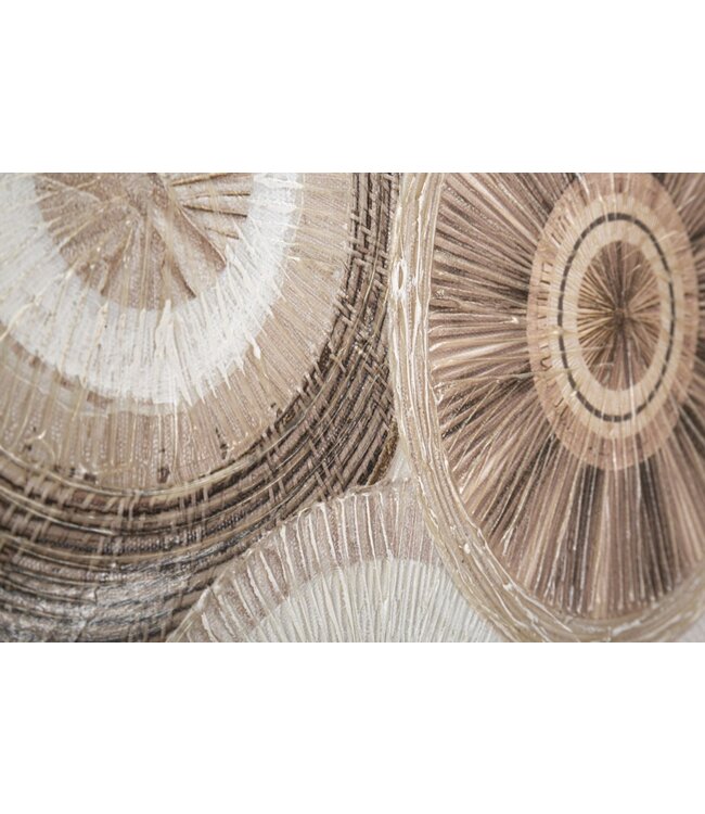 Mauro Ferretti WANDBEDRUKKING/SCHILDEREN CIRCLY MET APPLICATIE -B- CM 50X3,2X100