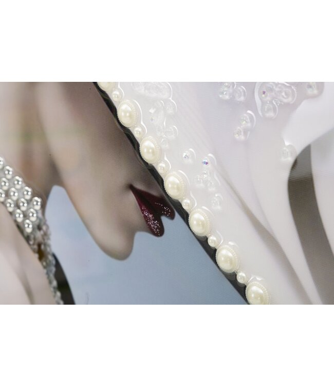 Mauro Ferretti GESCHILDERD OP DOEK GELAKT MARTY MET LIJST -H- CM 62X4X92