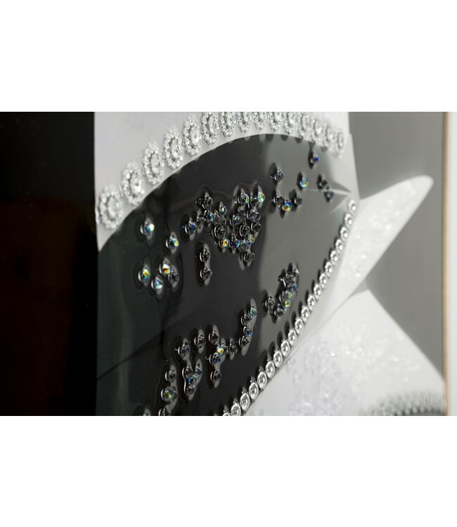 Mauro Ferretti GESCHILDERD OP DOEK GELAKT MARTY MET LIJST -H- CM 62X4X92