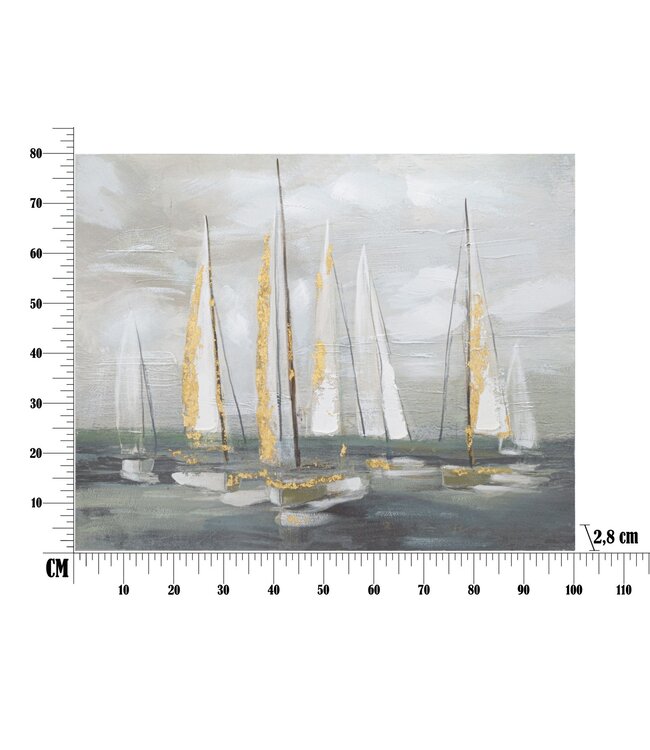 Mauro Ferretti MUURVERF GOUD BOOT CM 100X2,8X80