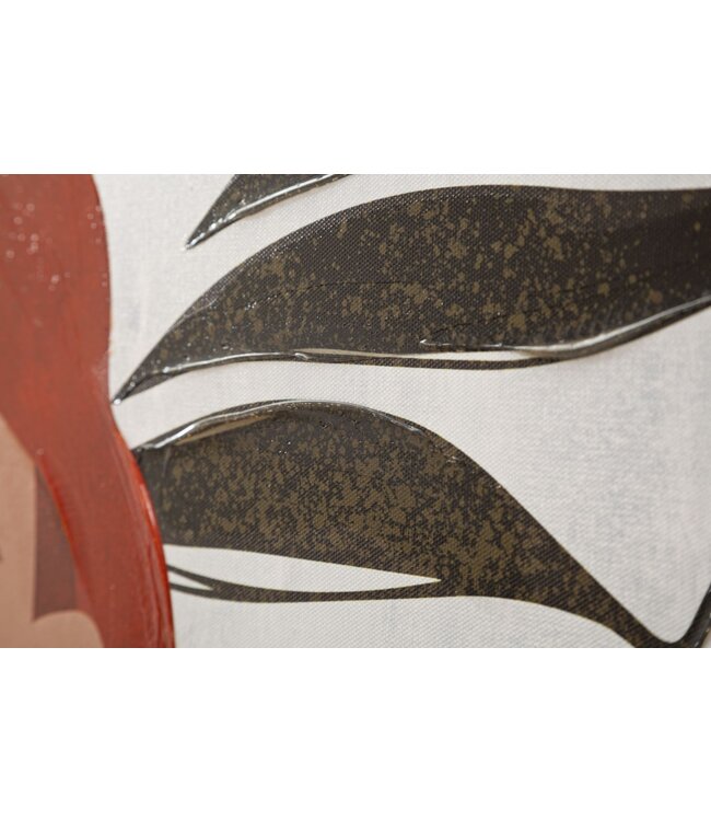 Mauro Ferretti WANDBEDRUKKING/SCHILDERIJ LADY JUNGLE -A- CM 80X2,8X120