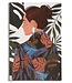 Mauro Ferretti WANDBEDRUKKING/SCHILDERIJ LADY JUNGLE -B- CM 80X2,8X120