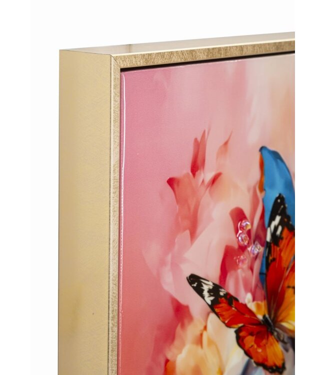 Mauro Ferretti GESCHILDERD OP DOEK GELAKT MARTY MET LIJST -H- CM 62X4X92