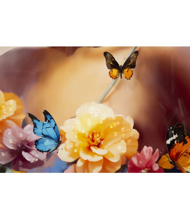 Mauro Ferretti GESCHILDERD OP DOEK GELAKT MARTY MET LIJST -B- CM 62X4X92