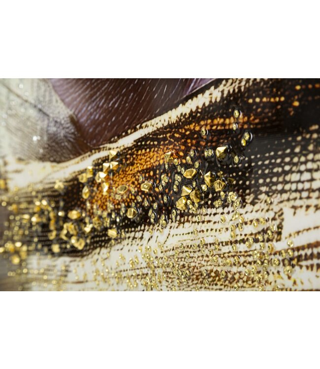 Mauro Ferretti NAIROBI GELAKT CANVAS MET FRAME -A- CM 52X4X102