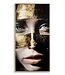 Mauro Ferretti NAIROBI GELAKT CANVAS MET FRAME -B- CM 52X4X102