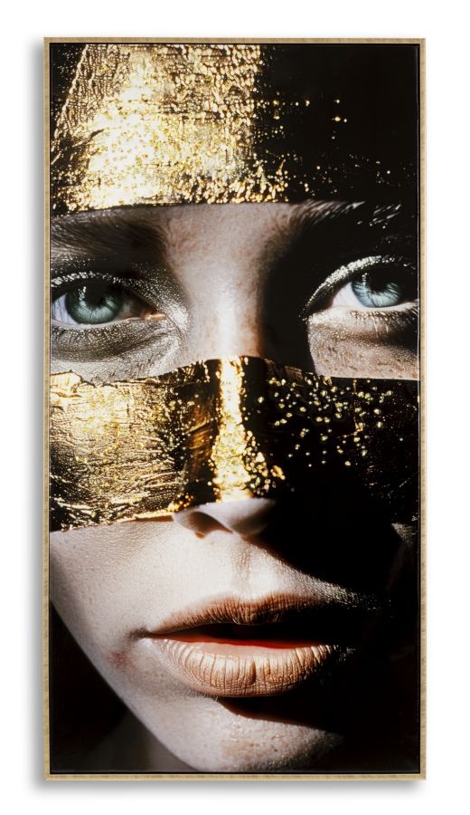 NAIROBI GELAKT CANVAS MET FRAME -B- CM 52X4X102 afbeelding