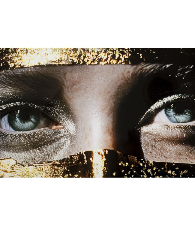 Mauro Ferretti NAIROBI GELAKT CANVAS MET FRAME -B- CM 52X4X102