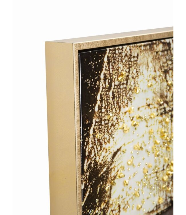 Mauro Ferretti NAIROBI GELAKT CANVAS MET FRAME -B- CM 52X4X102