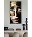 Mauro Ferretti NAIROBI GELAKT CANVAS MET FRAME -B- CM 52X4X102